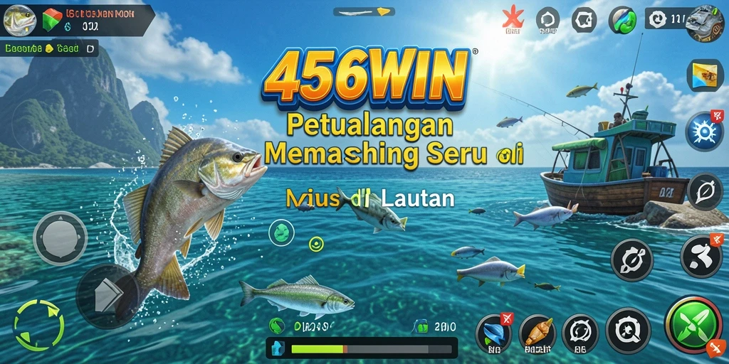 Tampilan menarik dari gameplay Fishing di 456WIN.