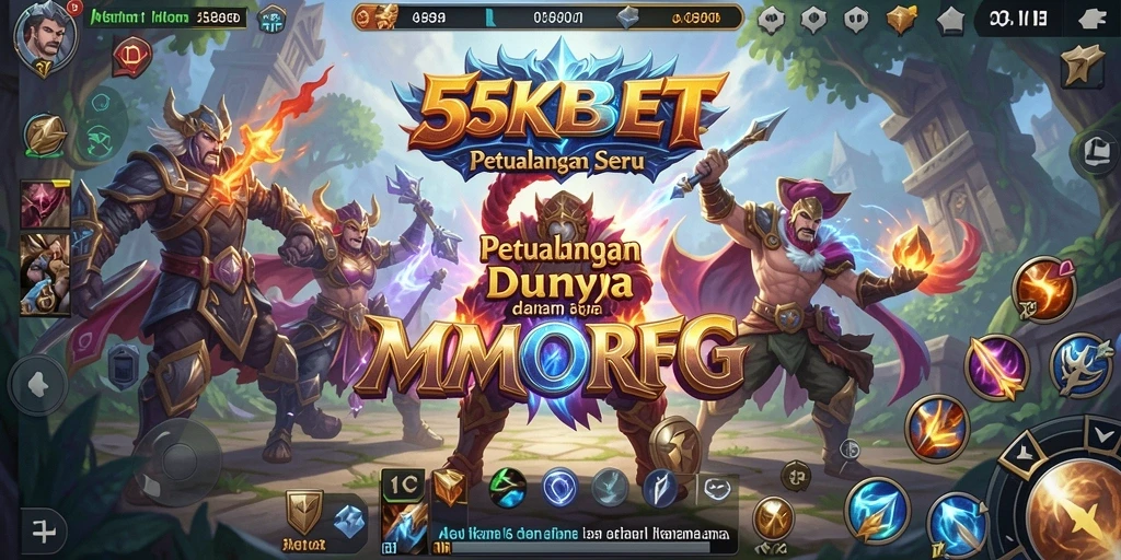 Tampilan gameplay mendalam dari 55KBET yang memukau.