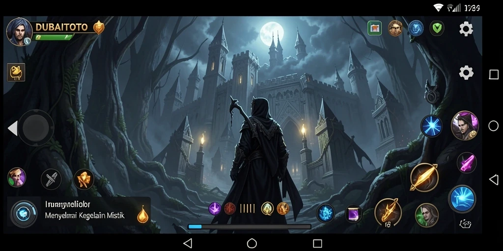 Tampilan gameplay menyeramkan di DUBAITOTO yang membuat bulu kuduk berdiri.
