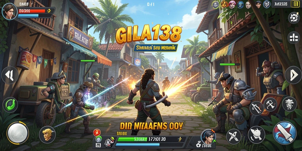 Tampilan gameplay GILA138 yang memukau dan interaktif.