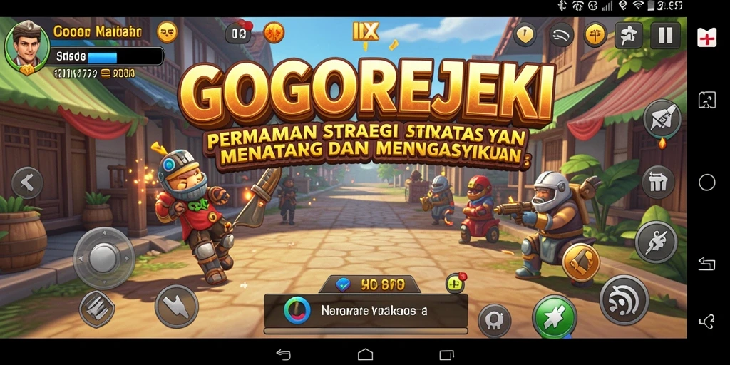 Screenshot GOGOREJEKI menampilkan strategi dan gameplay yang mendebarkan.