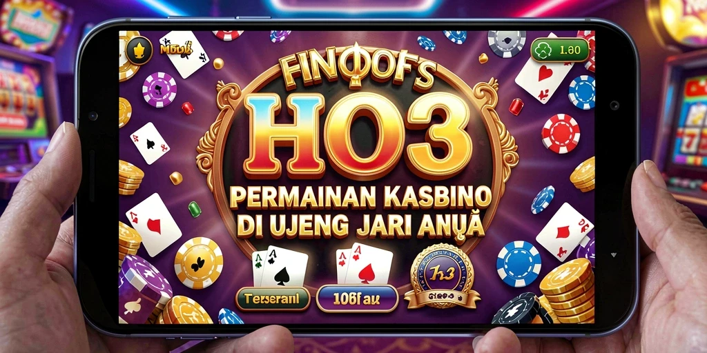 Tampilan gameplay yang menarik di aplikasi HO3 untuk pengalaman Kasino.