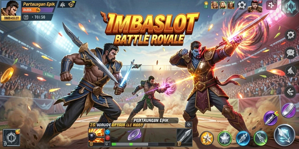 Tangkapan layar utama dari gameplay seru dalam IMBASLOT.
