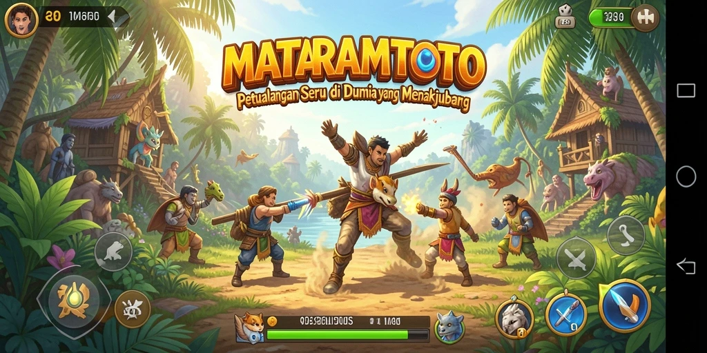Gameplay seru di MATARAMTOTO dengan berbagai tantangan menarik.