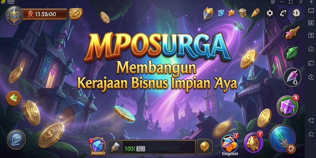 Gameplay MPOSURGA yang seru dalam dunia Tycoon.