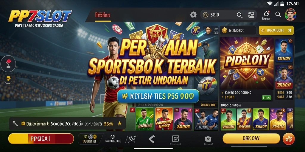 Tampilan gameplay menarik dari PP7SLOT dalam taruhan Sportsbook.