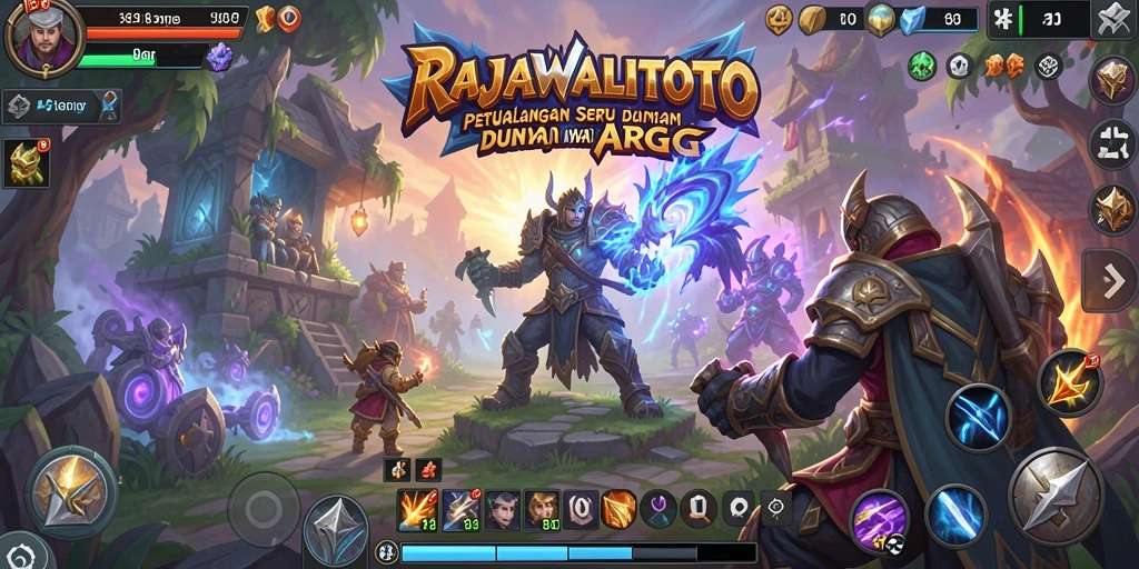 Tampilan gameplay yang menakjubkan dari RAJAWALITOTO.