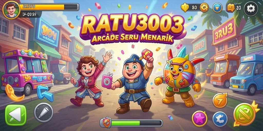 Screenshot gameplay RATU303 menampilkan keseruan permainan Arcade.