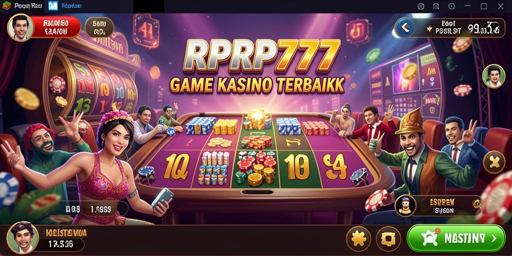 Tampilan gameplay RPRP777 yang menarik dan menghibur.