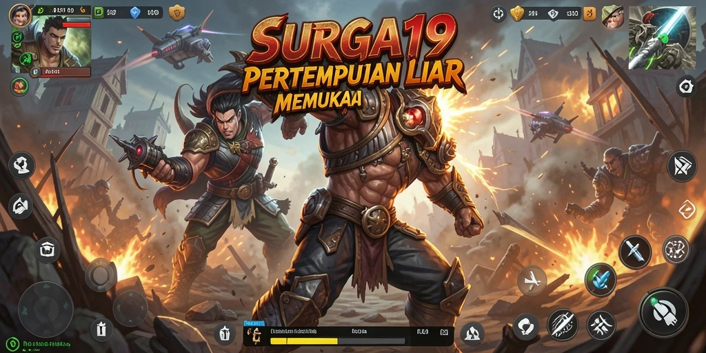 Tampilan gameplay SURGA19 yang penuh aksi dan tantangan.
